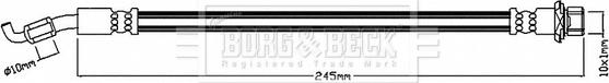 Borg & Beck BBH8743 - Bremžu šļūtene autodraugiem.lv