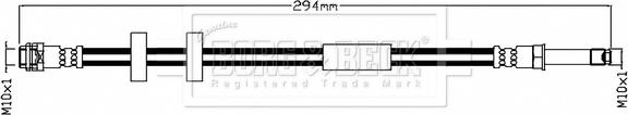 Borg & Beck BBH8759 - Bremžu šļūtene autodraugiem.lv