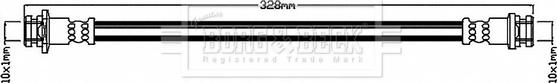 Borg & Beck BBH7767 - Bremžu šļūtene autodraugiem.lv