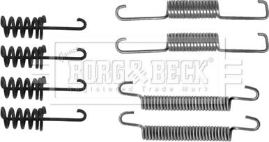 Borg & Beck BBK6143 - Piederumu komplekts, Stāvbremzes mehānisma bremžu loks autodraugiem.lv