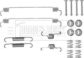 Borg & Beck BBK6159 - Piederumu komplekts, Bremžu loki autodraugiem.lv