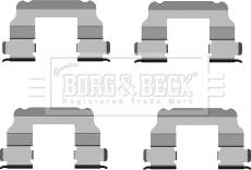 Borg & Beck BBK1420 - Piederumu komplekts, Disku bremžu uzlikas autodraugiem.lv