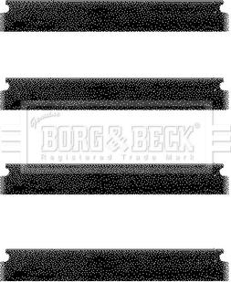 Borg & Beck BBK1078 - Piederumu komplekts, Disku bremžu uzlikas autodraugiem.lv