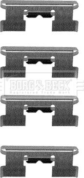 Borg & Beck BBK1146 - Piederumu komplekts, Disku bremžu uzlikas autodraugiem.lv
