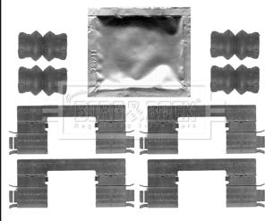 Borg & Beck BBK1262 - Piederumu komplekts, Disku bremžu uzlikas autodraugiem.lv