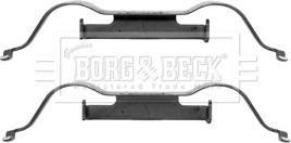 Borg & Beck BBK1288 - Piederumu komplekts, Disku bremžu uzlikas autodraugiem.lv