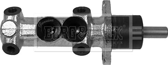 Borg & Beck BBM4586 - Galvenais bremžu cilindrs autodraugiem.lv