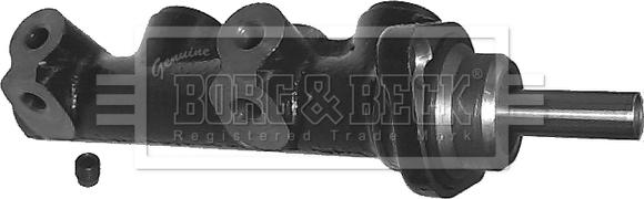 Borg & Beck BBM4057 - Galvenais bremžu cilindrs autodraugiem.lv