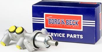 Borg & Beck BBM4708 - Galvenais bremžu cilindrs autodraugiem.lv