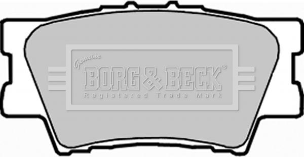 Borg & Beck BBP1990 - Bremžu uzliku kompl., Disku bremzes autodraugiem.lv