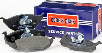 Borg & Beck BBP1904 - Bremžu uzliku kompl., Disku bremzes autodraugiem.lv