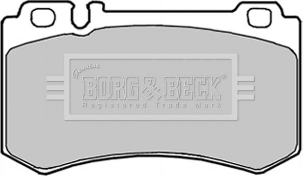 Borg & Beck BBP1916 - Bremžu uzliku kompl., Disku bremzes autodraugiem.lv