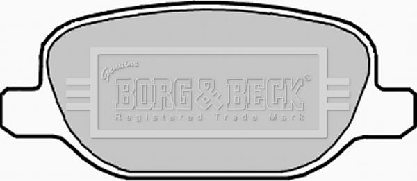Borg & Beck BBP1978 - Bremžu uzliku kompl., Disku bremzes autodraugiem.lv