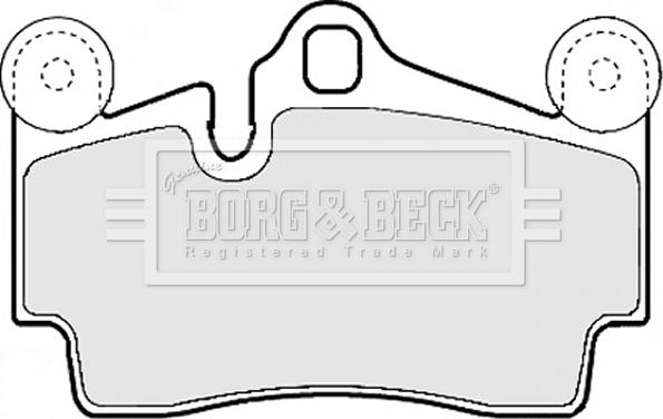 Borg & Beck BBP1972 - Bremžu uzliku kompl., Disku bremzes autodraugiem.lv