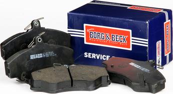 Borg & Beck BBP1428 - Bremžu uzliku kompl., Disku bremzes autodraugiem.lv