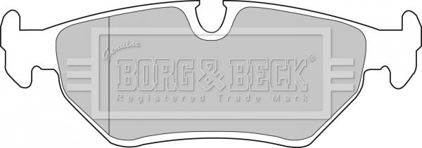 Borg & Beck BBP1556 - Bremžu uzliku kompl., Disku bremzes autodraugiem.lv