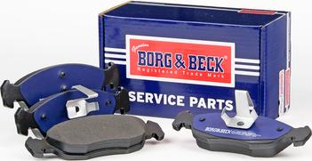 Borg & Beck BBP1505 - Bremžu uzliku kompl., Disku bremzes autodraugiem.lv