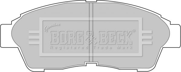 Borg & Beck BBP1502 - Bremžu uzliku kompl., Disku bremzes autodraugiem.lv