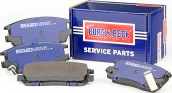 Borg & Beck BBP1582 - Bremžu uzliku kompl., Disku bremzes autodraugiem.lv