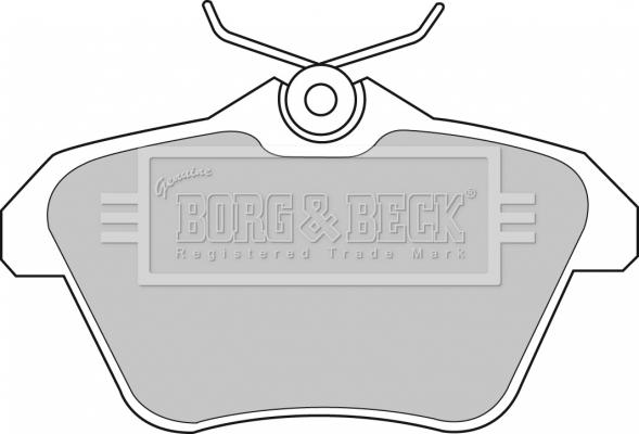 Borg & Beck BBP1699 - Bremžu uzliku kompl., Disku bremzes autodraugiem.lv