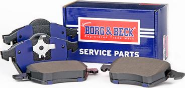 Borg & Beck BBP1645 - Bremžu uzliku kompl., Disku bremzes autodraugiem.lv