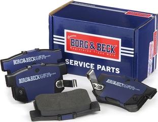 Borg & Beck BBP1656 - Bremžu uzliku kompl., Disku bremzes autodraugiem.lv