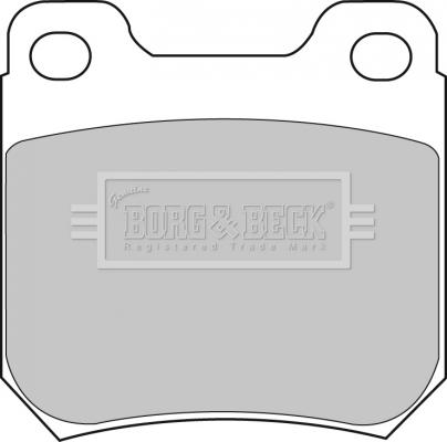 Borg & Beck BBP1605 - Bremžu uzliku kompl., Disku bremzes autodraugiem.lv