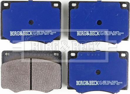Borg & Beck BBP1044 - Bremžu uzliku kompl., Disku bremzes autodraugiem.lv