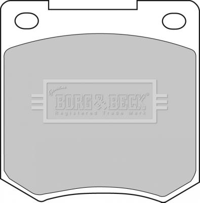 Borg & Beck BBP1054 - Bremžu uzliku kompl., Disku bremzes autodraugiem.lv