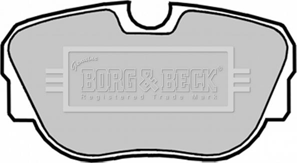 Borg & Beck BBP1050 - Bremžu uzliku kompl., Disku bremzes autodraugiem.lv