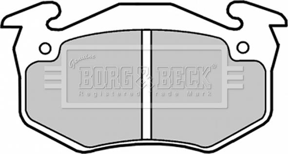 Borg & Beck BBP1018 - Bremžu uzliku kompl., Disku bremzes autodraugiem.lv