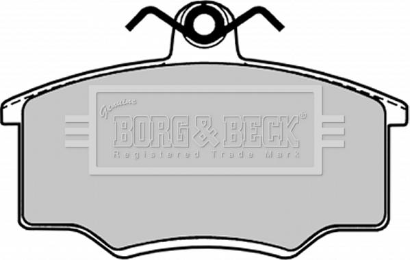 Borg & Beck BBP1103 - Bremžu uzliku kompl., Disku bremzes autodraugiem.lv