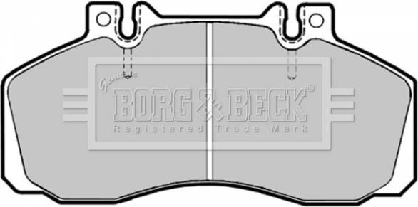 Borg & Beck BBP1121 - Bremžu uzliku kompl., Disku bremzes autodraugiem.lv