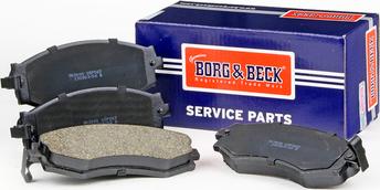 Borg & Beck BBP1173 - Bremžu uzliku kompl., Disku bremzes autodraugiem.lv
