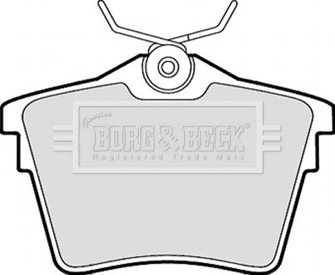 Borg & Beck BBP1899 - Bremžu uzliku kompl., Disku bremzes autodraugiem.lv