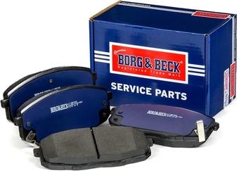 Borg & Beck BBP1868 - Bremžu uzliku kompl., Disku bremzes autodraugiem.lv