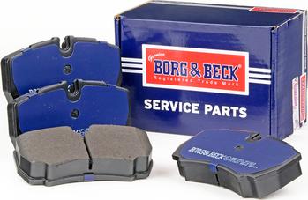 Borg & Beck BBP1863 - Bremžu uzliku kompl., Disku bremzes autodraugiem.lv