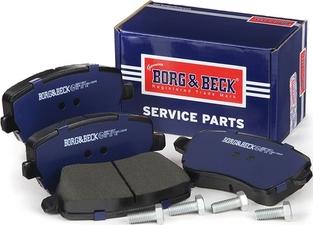 Borg & Beck BBP1807 - Bremžu uzliku kompl., Disku bremzes autodraugiem.lv