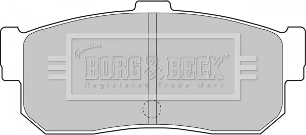 Borg & Beck BBP1834 - Bremžu uzliku kompl., Disku bremzes autodraugiem.lv