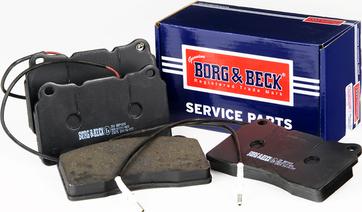 Borg & Beck BBP1829 - Bremžu uzliku kompl., Disku bremzes autodraugiem.lv