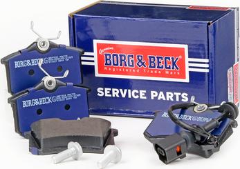 Borg & Beck BBP1824 - Bremžu uzliku kompl., Disku bremzes autodraugiem.lv