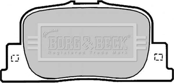 Borg & Beck BBP1878 - Bremžu uzliku kompl., Disku bremzes autodraugiem.lv