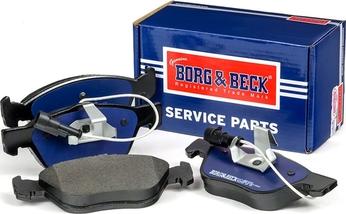Borg & Beck BBP1396 - Bremžu uzliku kompl., Disku bremzes autodraugiem.lv