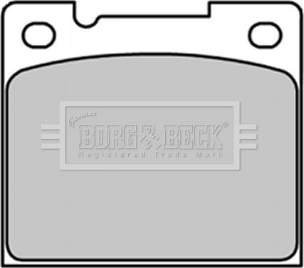 Borg & Beck BBP1347 - Bremžu uzliku kompl., Disku bremzes autodraugiem.lv