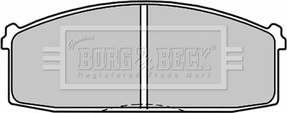Borg & Beck BBP1300 - Bremžu uzliku kompl., Disku bremzes autodraugiem.lv