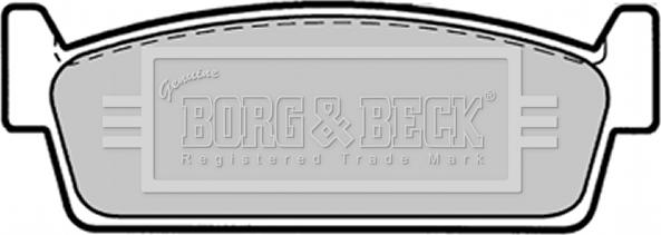 Borg & Beck BBP1374 - Bremžu uzliku kompl., Disku bremzes autodraugiem.lv