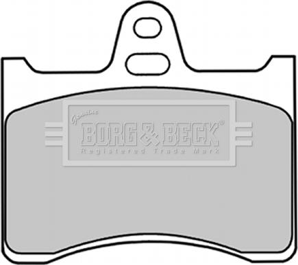 Borg & Beck BBP1277 - Bremžu uzliku kompl., Disku bremzes autodraugiem.lv