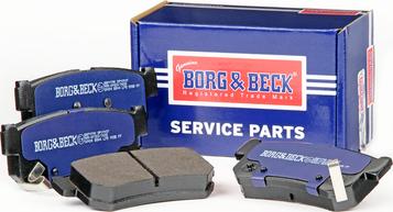 Borg & Beck BBP1790 - Bremžu uzliku kompl., Disku bremzes autodraugiem.lv
