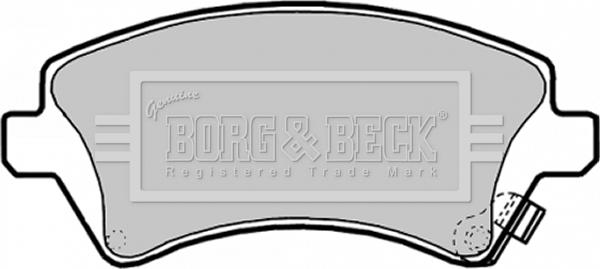 Borg & Beck BBP1769 - Bremžu uzliku kompl., Disku bremzes autodraugiem.lv