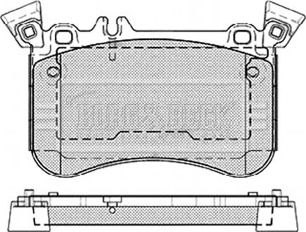 Open Parts BPA14651 - Bremžu uzliku kompl., Disku bremzes autodraugiem.lv